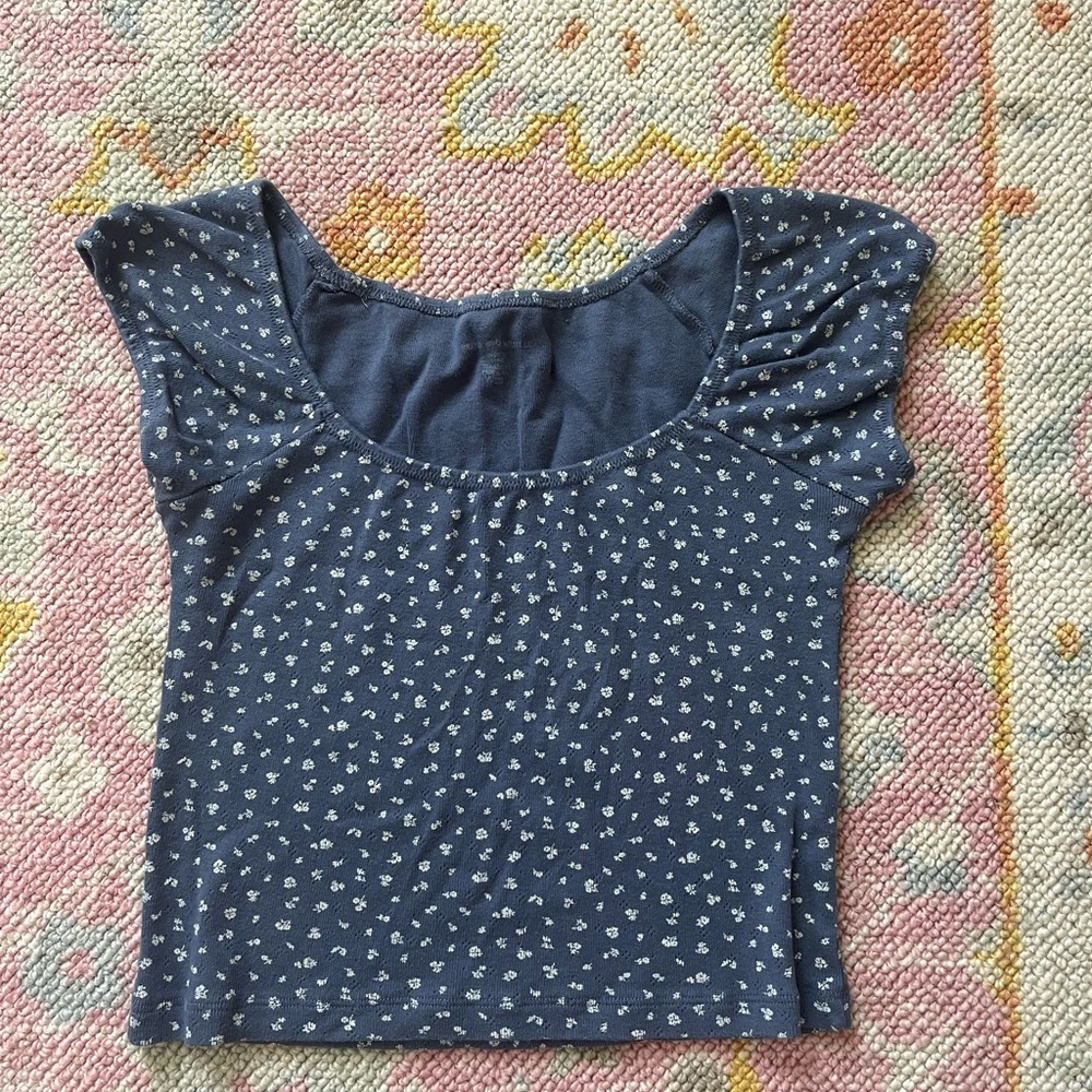 Navy Blue Brandy Melville top